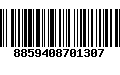 Código de Barras 8859408701307