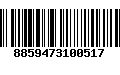 Código de Barras 8859473100517