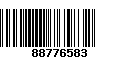 Código de Barras 88776583