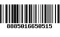 Código de Barras 8885016650515