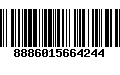 Código de Barras 8886015664244