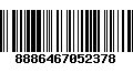 Código de Barras 8886467052378