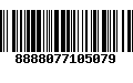 Código de Barras 8888077105079