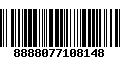 Código de Barras 8888077108148