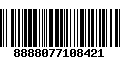 Código de Barras 8888077108421