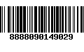 Código de Barras 8888090149029