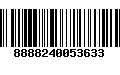 Código de Barras 8888240053633