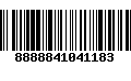 Código de Barras 8888841041183