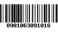 Código de Barras 8901063091016