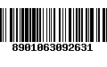 Código de Barras 8901063092631