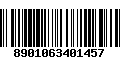 Código de Barras 8901063401457