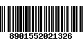 Código de Barras 8901552021326