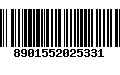 Código de Barras 8901552025331