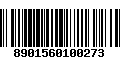 Código de Barras 8901560100273