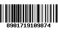 Código de Barras 8901719109874