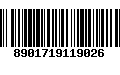 Código de Barras 8901719119026