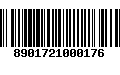 Código de Barras 8901721000176