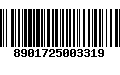 Código de Barras 8901725003319