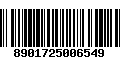 Código de Barras 8901725006549