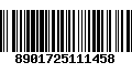 Código de Barras 8901725111458