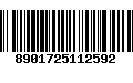 Código de Barras 8901725112592