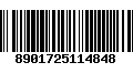 Código de Barras 8901725114848