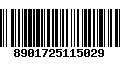 Código de Barras 8901725115029