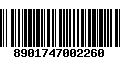 Código de Barras 8901747002260