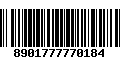 Código de Barras 8901777770184