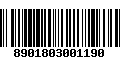 Código de Barras 8901803001190