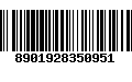 Código de Barras 8901928350951