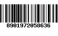 Código de Barras 8901972058636