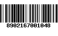 Código de Barras 8902167001048