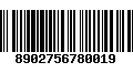 Código de Barras 8902756780019