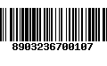 Código de Barras 8903236700107