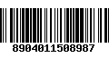 Código de Barras 8904011508987