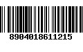 Código de Barras 8904018611215