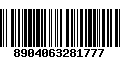 Código de Barras 8904063281777