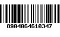 Código de Barras 8904064610347