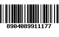 Código de Barras 8904089911177