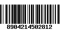 Código de Barras 8904214502812