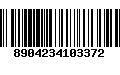 Código de Barras 8904234103372