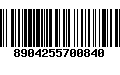 Código de Barras 8904255700840