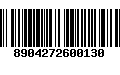 Código de Barras 8904272600130