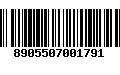 Código de Barras 8905507001791