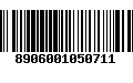 Código de Barras 8906001050711