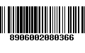 Código de Barras 8906002080366