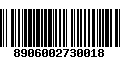 Código de Barras 8906002730018