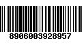 Código de Barras 8906003928957