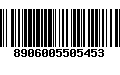 Código de Barras 8906005505453